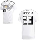 adidas Fußball DFB Deutschland Home Trikot WM 2018 Heimtrikot Herren Havertz 23 Gr S