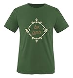 Comedy Shirts - Be You - Motiv - Herren T-Shirt - Oliv/Hellbraun-Beige Gr. L