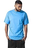 Urban Classics Herren T-Shirt Tall Tee, Farbe turquoise, Größe 3XL