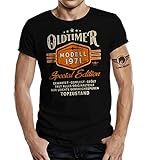 T-Shirt als Geschenk für Herren und Männer zum 50. Geburtstag: Oldtimer Modell Baujahr 1971