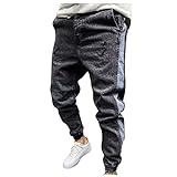 VRTUR Herren Jeans Hosen Stretch Modern Männer Straight Jungen Hose Cut Basic Washed Jeans Jeanshose Stretch Denim Hose Cargo Chino J