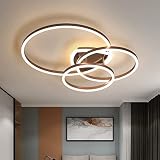Moderne dimmbare Flush -Halterung LED Deckenlicht, Kreis in der Nähe der Decke Licht, Schlafzimmer Esszimmer Küche Wohnzimmerleuchte Wandlampen Wandleuchten (Color : 4500K, Size : Medium)