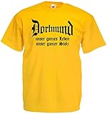 Dortmund Herren T-Shirt unser Leben unser Stolz U