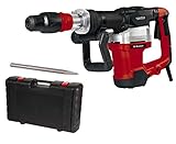 Einhell Abbruchhammer TE-DH 1027 (1.500W, 1.9 1/min Schlagzahl, SDS-Max-Werkzeugaufn., Softgriff, Anti-Vibrationssystem, langlebig & robust)