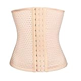 ACYY Korsett Frauen Body Shaper Taille Trainer Bodysiepaper Reduzierer Schlanker Bauch Shaper Bauchdamen Korsett Korsett (Color : Beige, Size : XX-Large)