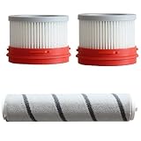 MZXUN. 3Pcs Sieb Teppich Roller Ersatz Zubehör Compatible with Dreame V9 V10 Haushaltshandstaubsauger Zubehör-S