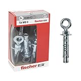 Fischer 71255 Stahldübel Ta M 8 mit Öse, Durchmesser 12