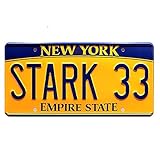 A/X 13cmx7.5cm Auto Auto Aufkleber und Aufkleber für New York Nummernschild Grafik