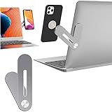 Handyhalterung Laptop Desktop-PC Seitlich Magnet Aluminiumlegierung Verstellbare Verlängerungs Telefonhalterung, Montageclip Verlängerungshalterung, Für Alle Normalen PC Und Tablets - 12X3X0.5