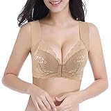 WOWENY Damen Vollschalen T-Shirt BH - Komfort BHS Ohne Bügel - Zero Feel Bralette für Frauen (Z-Beige, M)