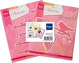 Marianne Design PA4142 Collectables, Vögel Silhouette, für Detaillierte Stanzformen und Prägedetails im Papierhandwerk, Pink, O