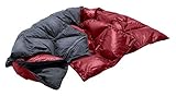 YETI Kiby, Coal Grey/Cranberry Red Daunendecke, Reisedecke, Größ