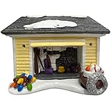 Doherty Weihnachtsdorf Beleuchtet Led,Weihnachtsdorf mit led Beleuchtung, Weihnachtsdorf Deko, LED-Beleuchtung, Batteriebetrieb LED Weihnachtsbeleuchtung