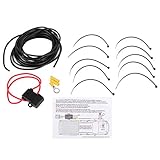 Powered Converter Harness, Trailer Wiring Converter, Wiring Connection Kit, für Trail Connection Weit verbreitete Autoarbeit mit 10A Sicherung 12AWG Kabel 55151