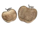 Formano Deko Obst Früchte Verschiedene Größen und Ausführungen (17/23 cm Apfel Schalen)