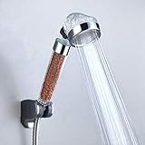 Duschkopf Wassersparend,Druckerhöhend, Kalk Filter, Regendusche für Wellness Feeling