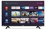 SHARP 32DI6EA Android TV 81 cm (32 Zoll) HD Ready LED Fernseher (Smart TV, Harman Kardon, Google Assistant) [Modelljahr 2021]