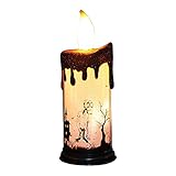 Halloween Flammenlos Flackernde Kerzen Licht LED Lampe Kerzenst?nder Tischdekoration Home Party Beleuchtung Dekor Sk