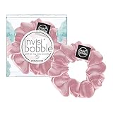 invisibobble Sprunchie Prima Ballerina I Stoff Haargummi rosa für Mädchen und Damen I kein verknoten, starker Halt und haarschonend I Scrunchie Haargummi designed im Herzen Mü