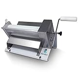 Sfogliafacile MINI Teigausrollmaschine - # 1 Italienische Bäcker Pasta-Teigrollmaschine schafft seidig glatten Teig, Fondant, Modellierung von Schokolade, Pastateig, flockiges oder kleines krokantes Gebäck 0-12mm dick