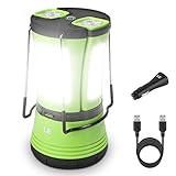 LE LED Campinglampe mit 2 abnehmbaren Taschenlampen, Batteriebetrieben & 1800mAh Akku Notfallleuchte, 600 Lumen Zeltlampe, Outdoor Suchscheinwerfer für Notfälle, Wandern, Angeln, Stromausfälle usw