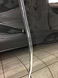 200cm Türkantenschutz TRANSPARENT & SELBSTKLEBEND – Türkantenschoner für Autotür KFZ PKW – Dellenschutz Katzschutz – Beschädigungen vermeiden – Kleinkind Kinder Schutzleiste – Durchsichtig & flexib