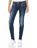 Herrlicher Damen Piper Slim Jeans, Blau (Clean 051), W28/L32 (Herstellergröße: 28/32)