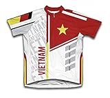 Factory8 Team Vietnam Red & White Men's Cycling Jersey