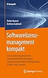 Softwarelizenzmanagement kompakt: Einsatz und Management des immateriellen Wirtschaftsgutes Software und hybrider Leistungsbündel (Public Cloud Services) (IT kompakt)