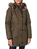 ONLY TALL Damen ONLIRIS Winter Tall OTW Parka, Grape Leaf/Detail:Brown FUR, S