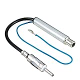 Hama Antennenadapter (für Audi/Seat/VW ab Baujahr 97, ISO-Anschluss auf DIN Antenneneingang, DIN 150 Ohm)