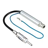 Hama Antennenadapter (für Audi/Seat/VW ab Baujahr 97, ISO-Anschluss auf DIN Antenneneingang, DIN 150 Ohm)