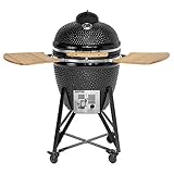 Justus Grill 1459 01 Justus Black J'Egg XL Duo Schwarz Keramikg