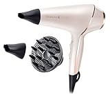 Remington Haartrockner Profi Ionen PROluxe (2400W, 150km/h, 3 Stylingaufsätze, OPTIheat-Technologie für lang anhaltende Styling-Ergebnisse, Ionenpflege - Anti Frizz, langlebiger AC-Motor) AC9140