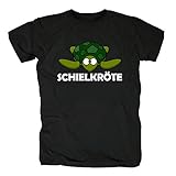 TSP Schielkröte T-Shirt Herren Humor Zeichnung Schildkröte XXXL Schw