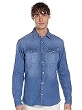 JACK & JONES Herren Jjesheridan Shirt L/S Jeanshemd, Medium Blue Denim, XL EU