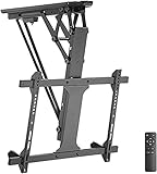 dh-7 TV-Ständer Smart Fernbedienung TV Halterung 81,3 cm - 177,8 cm Deckenhalterung elektrisch klappbar TV Halterung elektrisch Flip Deckenhalterung belastbar bis 35 kg