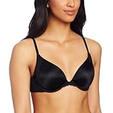 Maidenform Love The Lift Natural Boost Demi T-Shirt Bra,Black,34B,2PAC