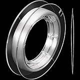 500 m Klar Unsichtbar Angelschnur Nylon Faden für Hängend Ornamente und Nähen von Hobby, Stark und Unsichtbar, mit Perlen N