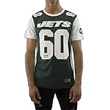 Majestic T-Shirt – NFL New York Jets Dene Poly Mesh Grün/Weiß Größe: M (Medium)