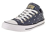 Converse Damen Madison Mini Dots Low Top Sneaker, Marineblau/Gold/Weiß, 42 EU