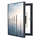 Hengqiyuan Elektrische Instrumententafel Flip-Dekorplatte Elektrische Zählertafel Mit Dekorativer Abdeckung Für Dekorationsmalerei Dekorationsmalereien Verstecken,C,50 * 60