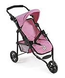 Bayer Chic 2000 612-70 Jogging Buggy Lola, Puppenwagen, Jeans pink
