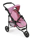 Bayer Chic 2000 612-70 Jogging Buggy Lola, Puppenwagen, Jeans pink