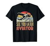 Aviation Aviator Luftfahrtbegeistert Piloten Geschenk T-S