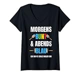 Damen Maler und Lackierer Handwerk Karriere Geselle Auzubi T-Shirt mit V