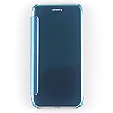 Neivi Samsung Galaxy A3（2016 Spiegel Hülle PU Leder+PC Bookstyle Handy Schutzhülle Cover Spiegelnd (Color3)