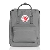 Fjällräven Unisex Rucksack Kånken, grün (Fog), 13 x 27 x 38 cm, 16 Liter, 23510