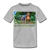 Spreadshirt Das Dschungelbuch #Freundschaft Teenager Premium T-Shirt, 146-152, G