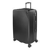 Bugatti Hartschalenkoffer Kallisto 71 x 47 x 30.5 cm - 98L - 4 Rollen Reisekoffer, Schwarz mit TSA Z